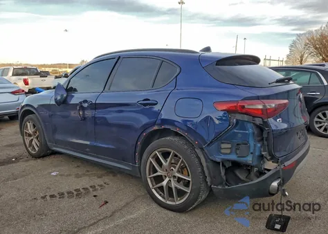 2019 Alfa Romeo Stelvio Ti z USA, uszkodzony, nr VIN ZASPAKBN7K7C71882